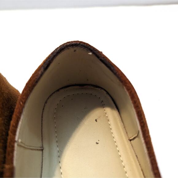 Nisolo Suede Brown Tan Loafers Size 8.5 - Picture 6 of 9